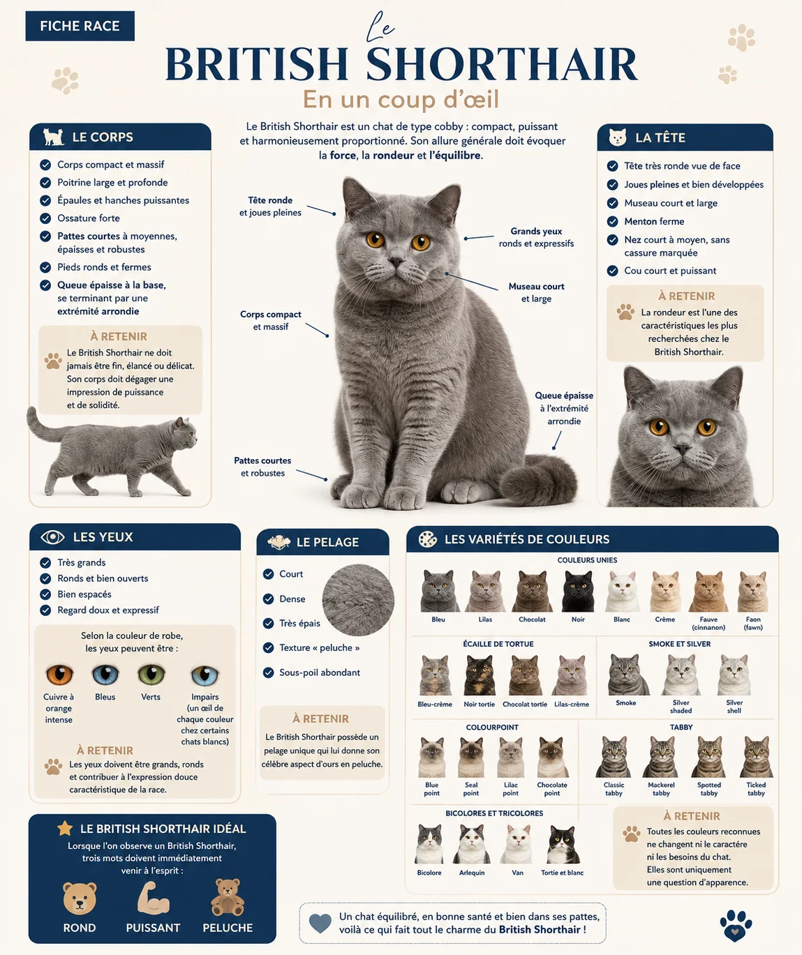 Fiche Race British Shorthaire